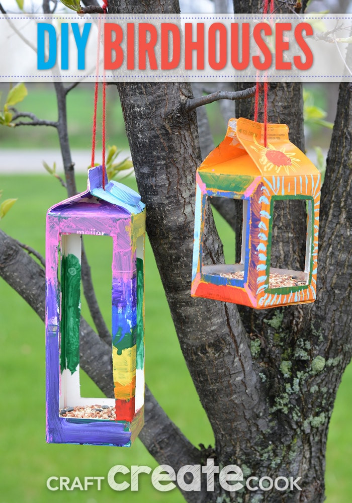 DIY Birdhouses For Kids
 Birdhouse Crafts for Kids Craft Create Cook