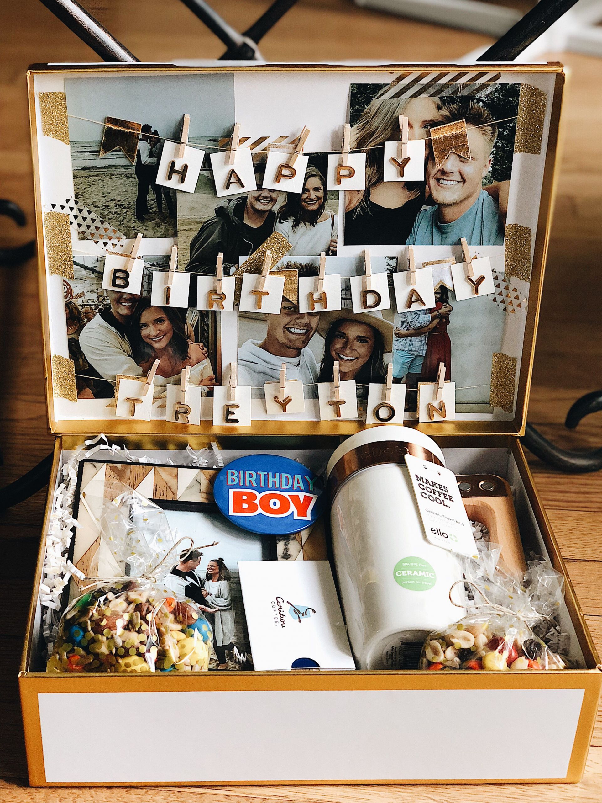 Diy Birthday Gift Ideas For Boyfriend
 Long Distance Birthday Box for Boyfriend