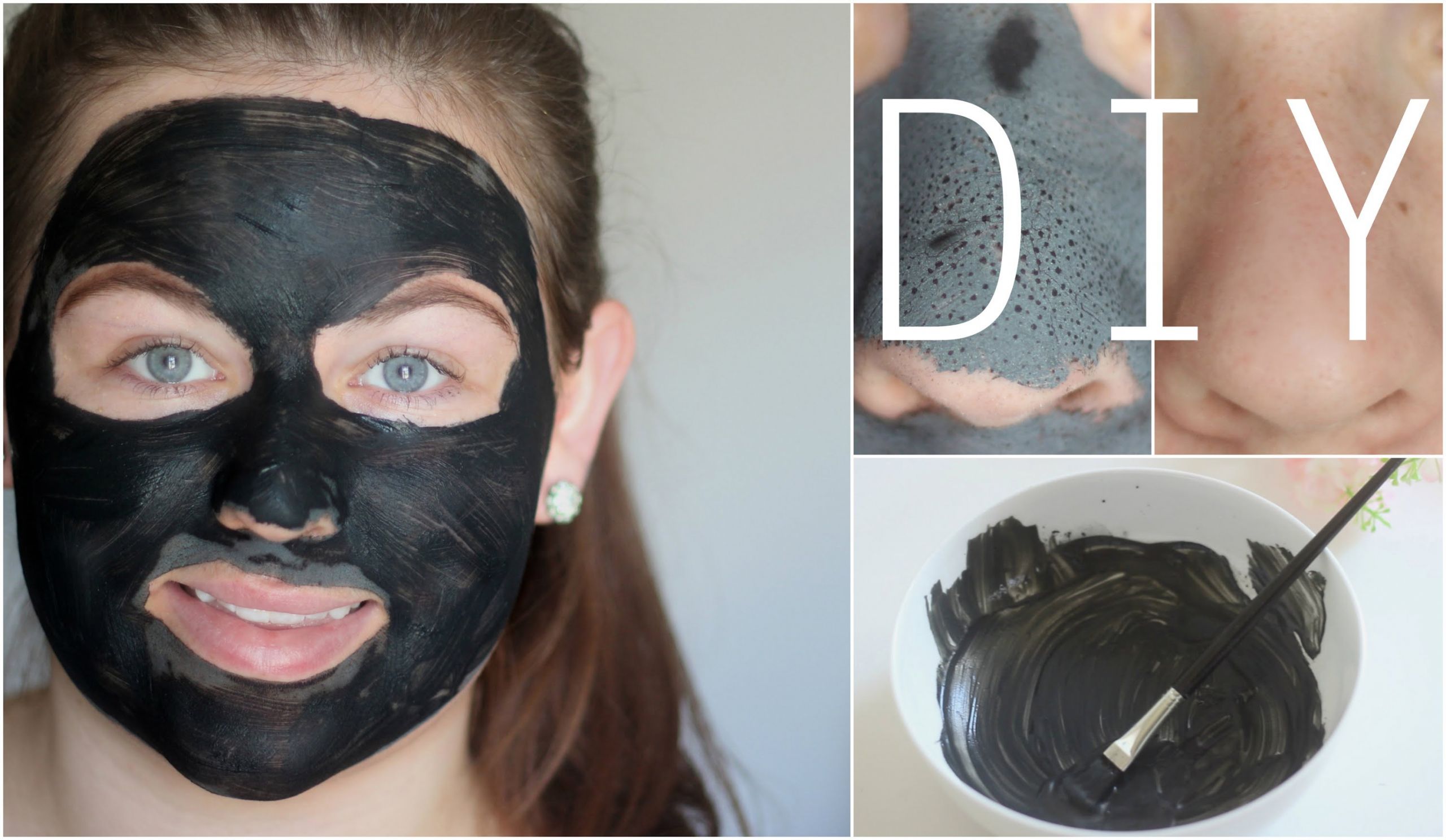 DIY Black Face Mask
 Super Effective Blackhead Remover Peel f Mask