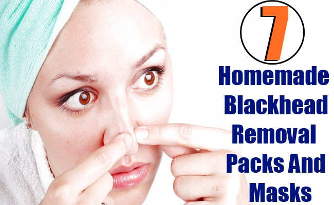 DIY Blackhead Remover Mask
 7 DIY Homemade Blackhead Removal Packs And Masks