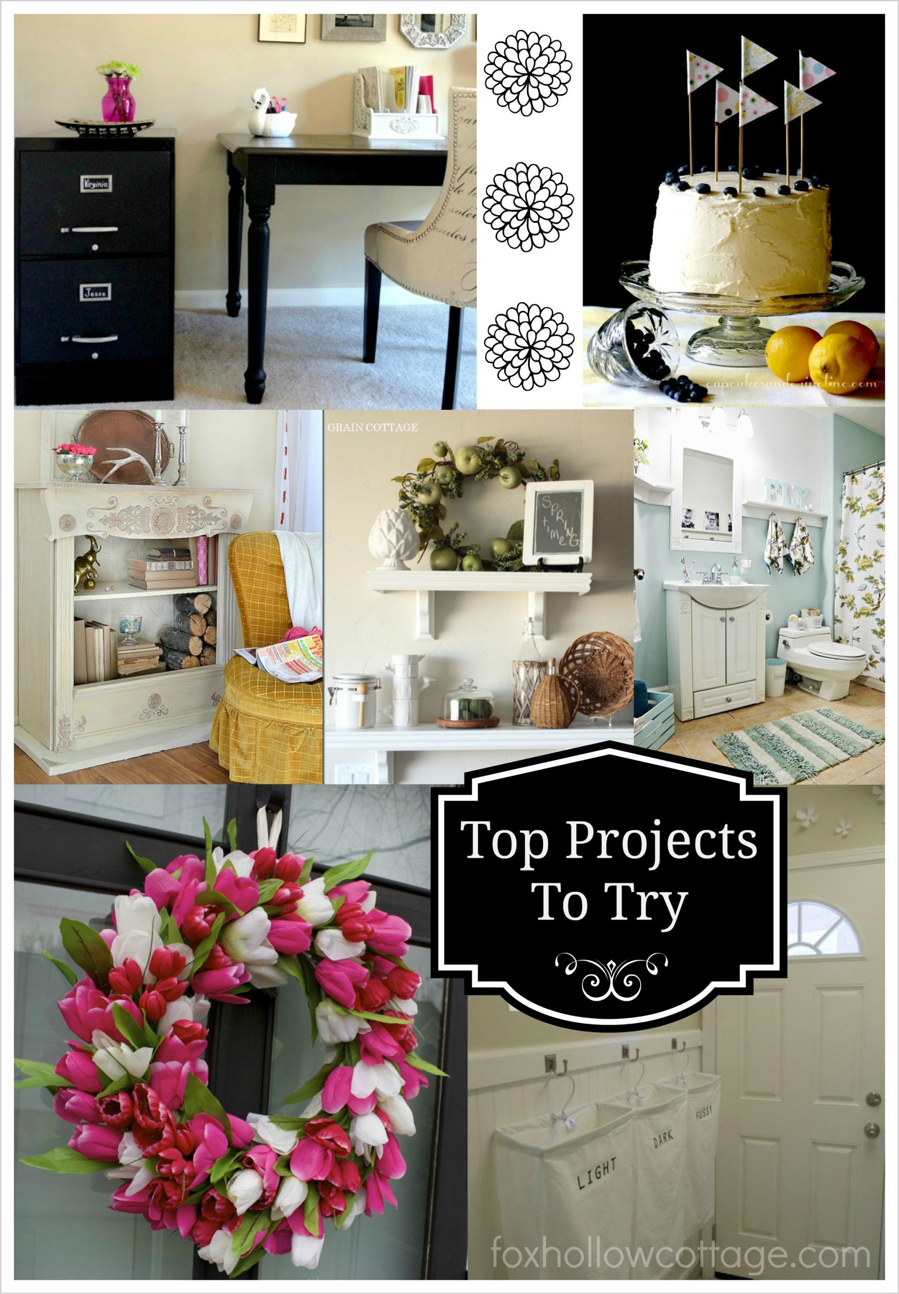DIY Blog Home Decor
 Power Pinterest Link Party and Friday Fav Features 