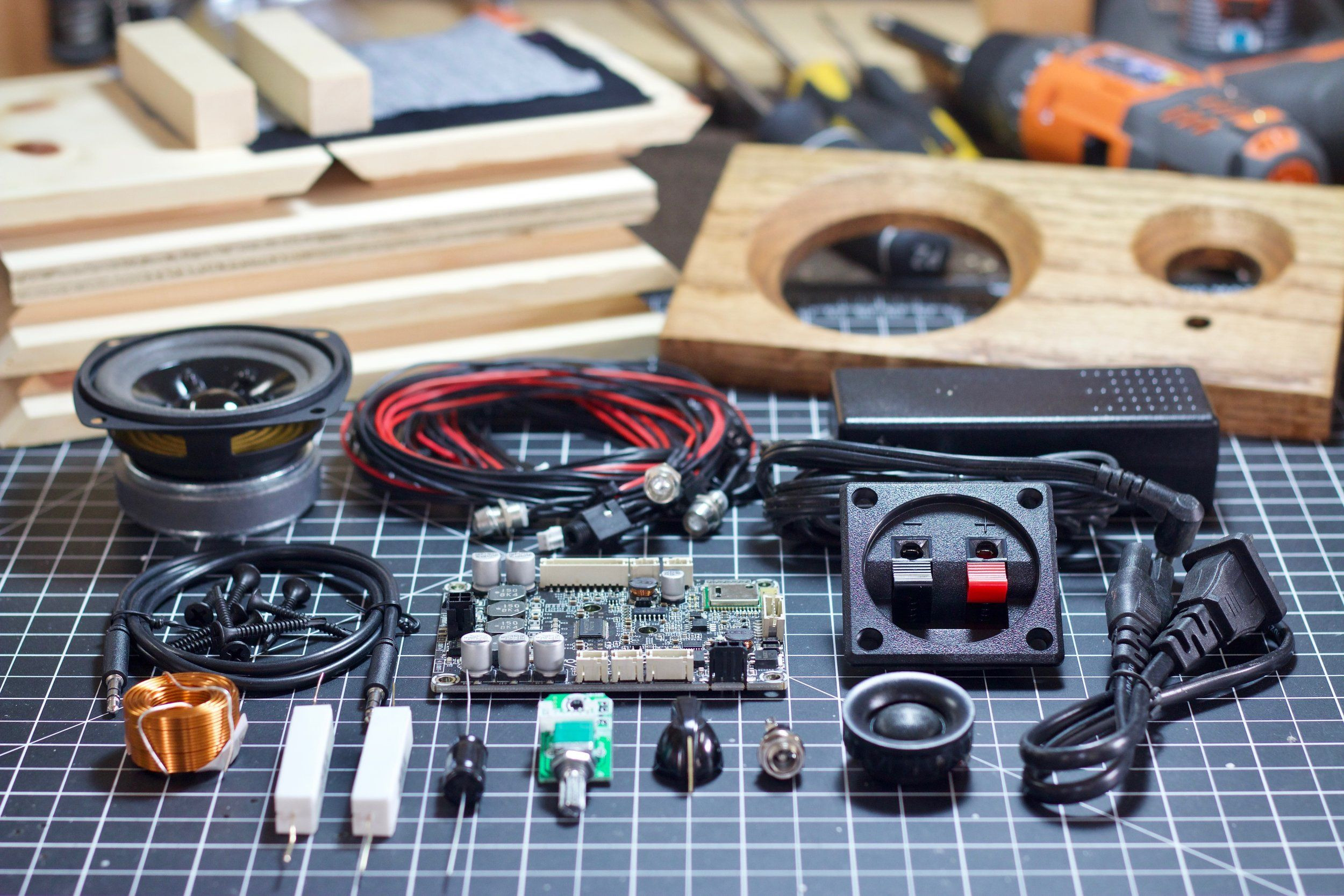 DIY Bluetooth Speakers Kit
 Fawn Bluetooth Speaker DIY Build Plans in 2020