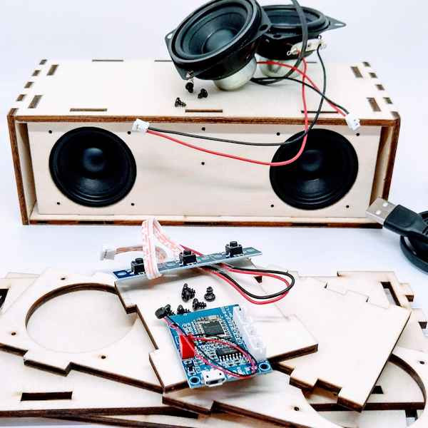 DIY Bluetooth Speakers Kit
 DIY Bluetooth Speaker Kit SharperThinker