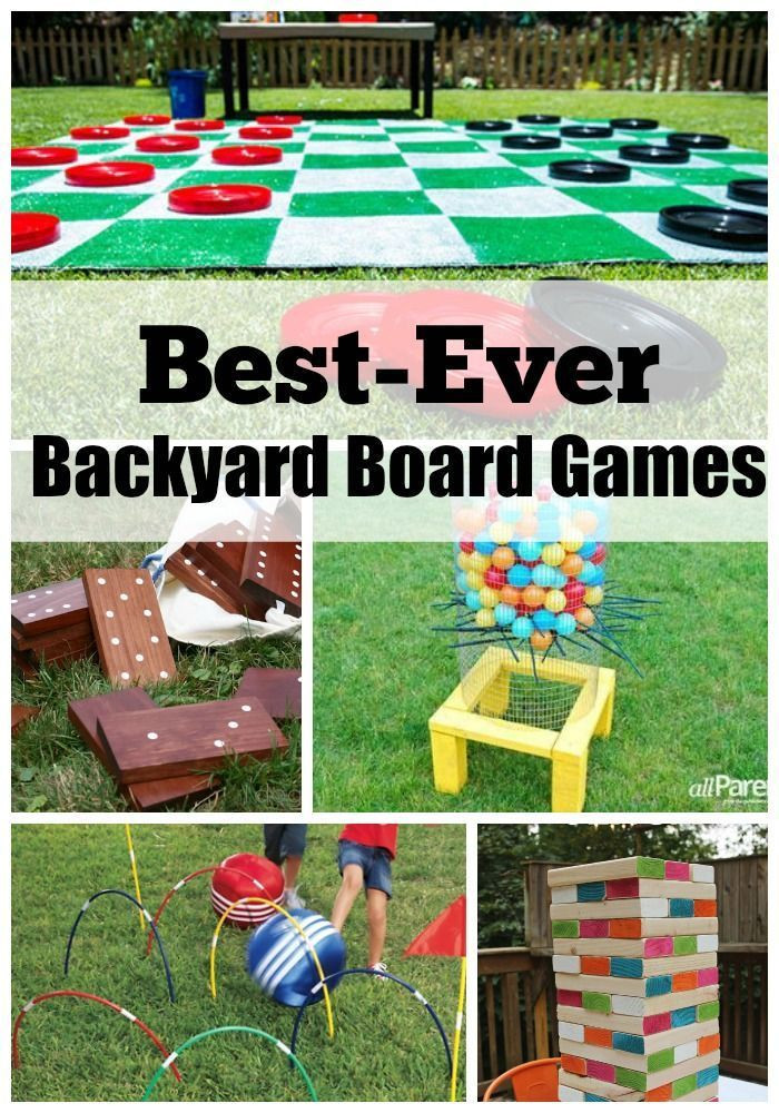 DIY Board Games For Adults
 Best Ever Backyard Games Giant Boardgames for the Whole