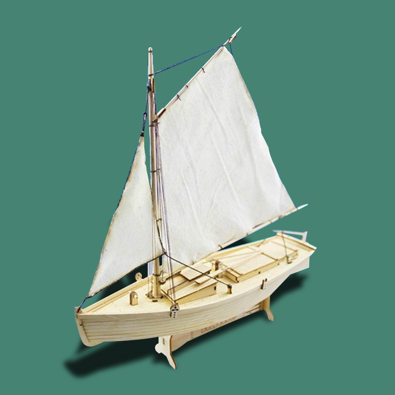 DIY Boat Kits
 1 30 Scale Classics Sail Boat Model Wooden Wood Sailboat