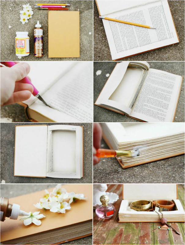 DIY Book Box
 Sincerely Kinsey Jewelry Box