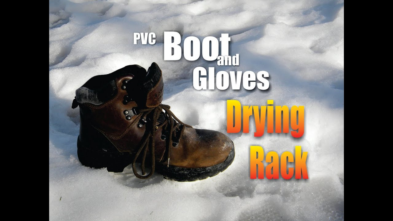 DIY Boot Dryer Rack
 DIY Easy PVC Boot and Glove Drying Rack