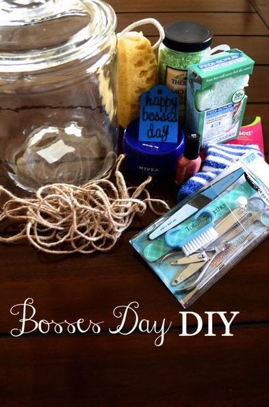 DIY Boss Gifts
 25 DIY Gift ideas for Boss’s Day that may just you