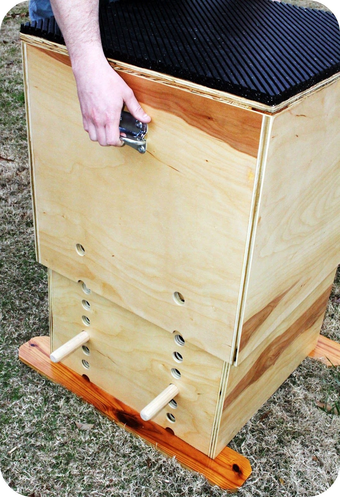 DIY Box Jumps
 TrendyToolbox ADJUSTABLE WOODEN PLYO BOX