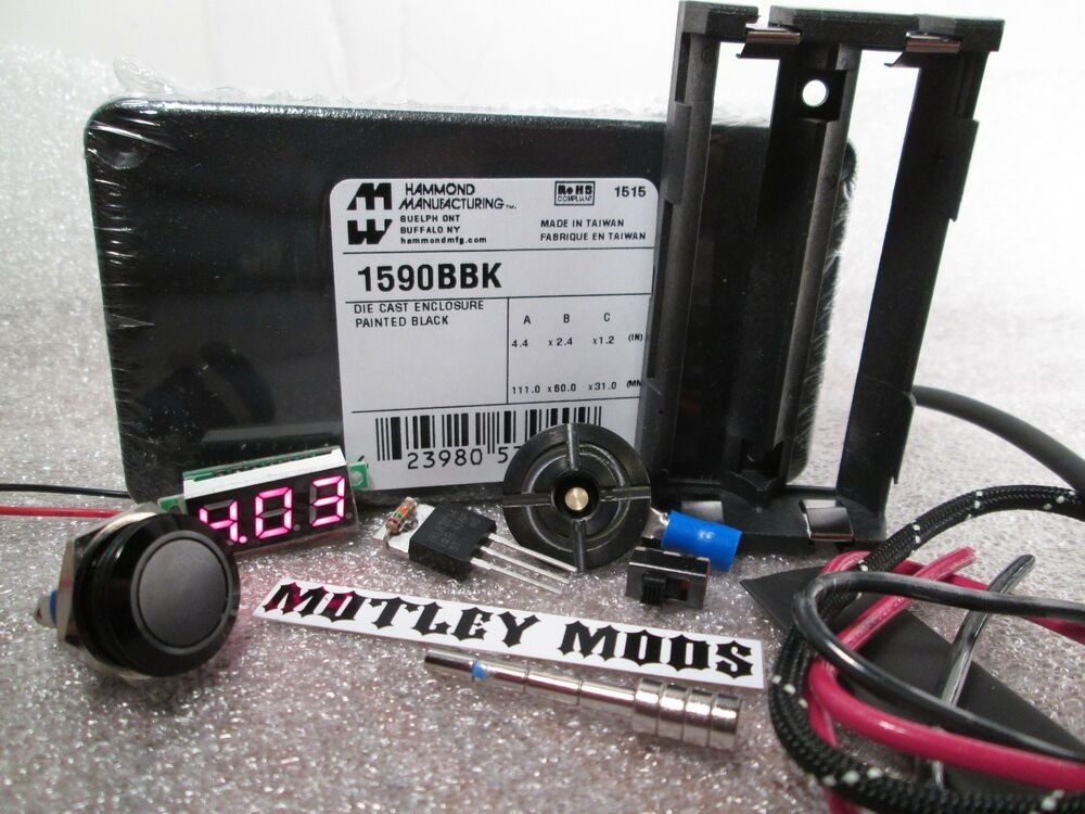 DIY Box Mod Kits
 Unregulated Box Mod Kit Diy 1590B mosfet voltmeter 510