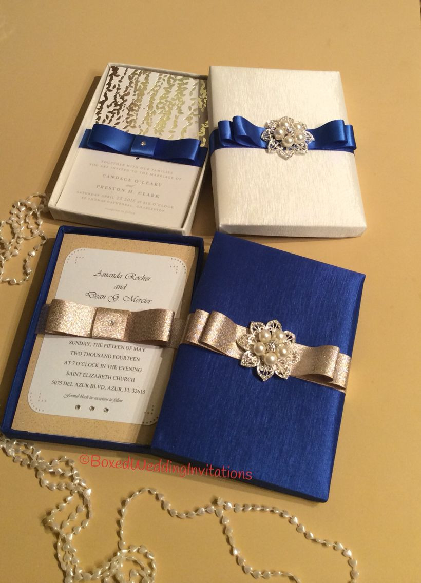 DIY Boxed Wedding Invitations
 Unique wedding invitation boxes handmade See more here