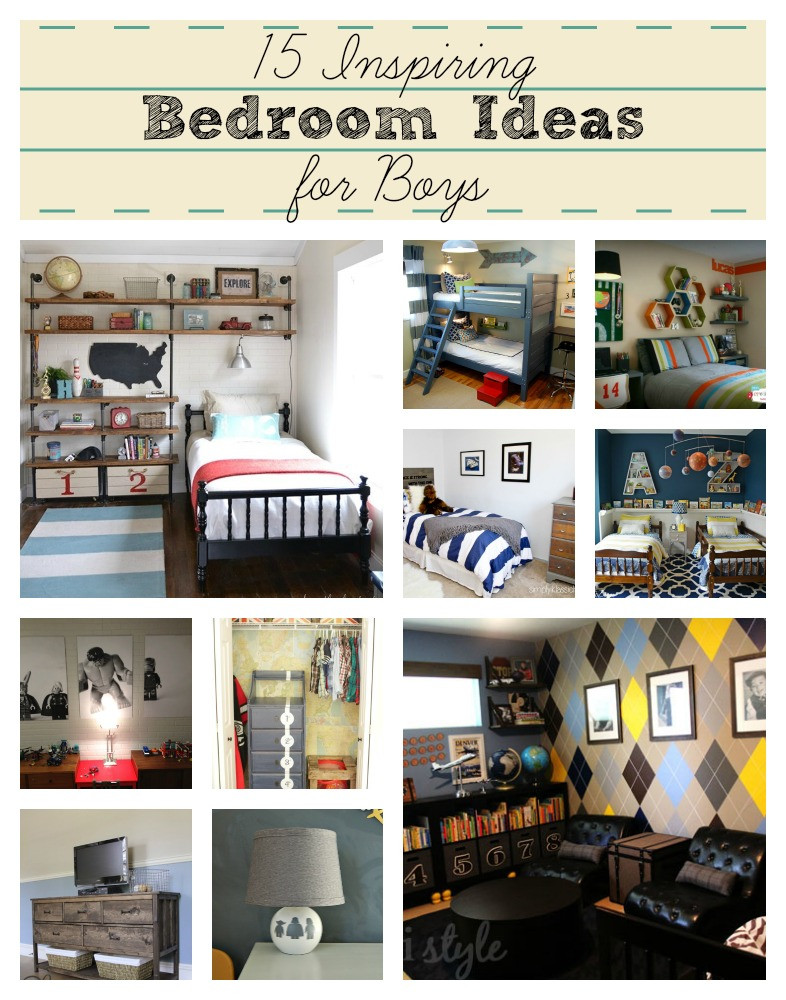 DIY Boys Room Decor
 15 Inspiring Bedroom Ideas for Boys Addicted 2 DIY
