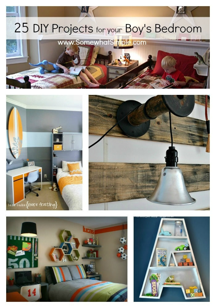 DIY Boys Room Decor
 DIY Boy Bedroom Projects 25 Ideas That Your Boy Will