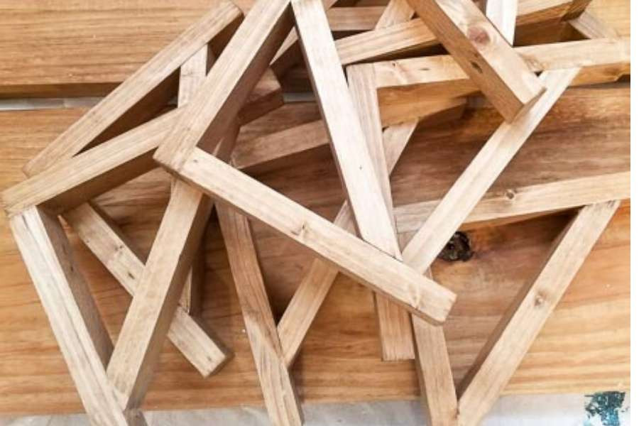 DIY Bracket Shelves
 DIY Wood Shelf Brackets for Open Shelving