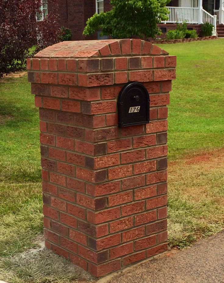 DIY Brick Mailbox
 18 best DIY Mailbox Customization images on Pinterest