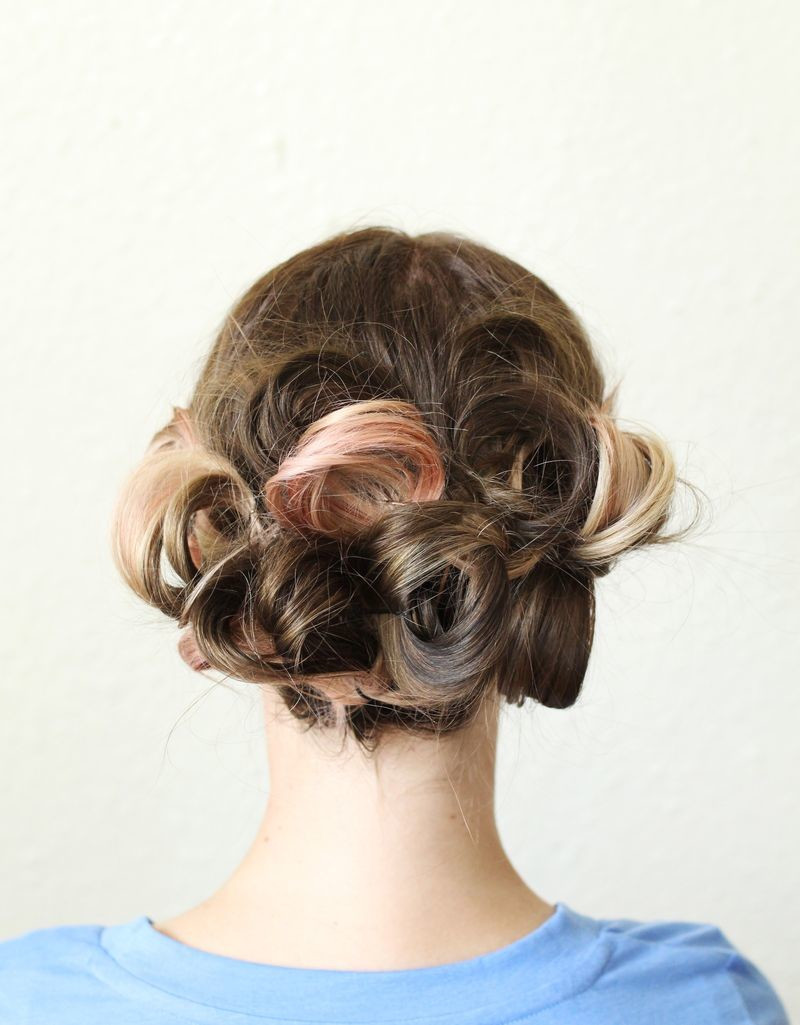 DIY Bridal Hair
 Braids twists and buns 20 easy DIY wedding hairstyles