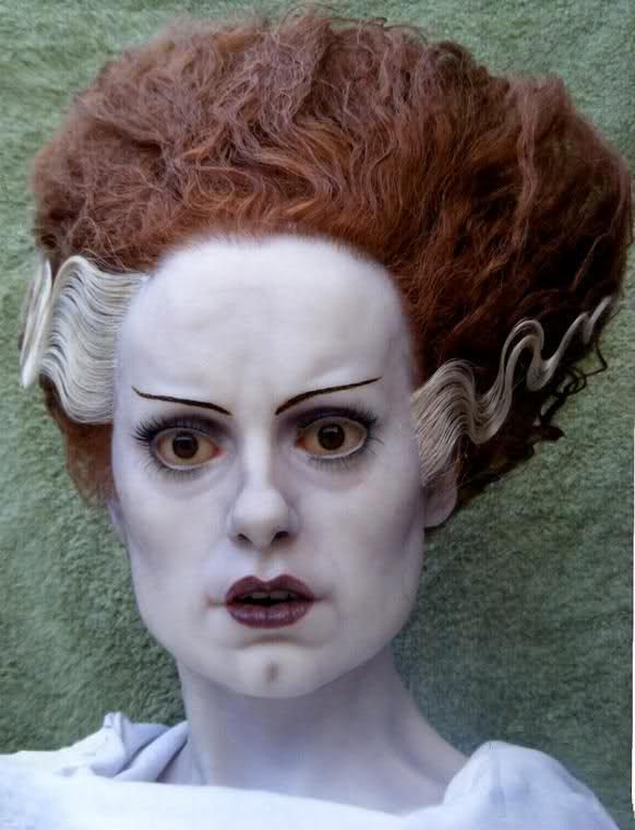 DIY Bride Of Frankenstein Hair
 Bride of Frankenstein