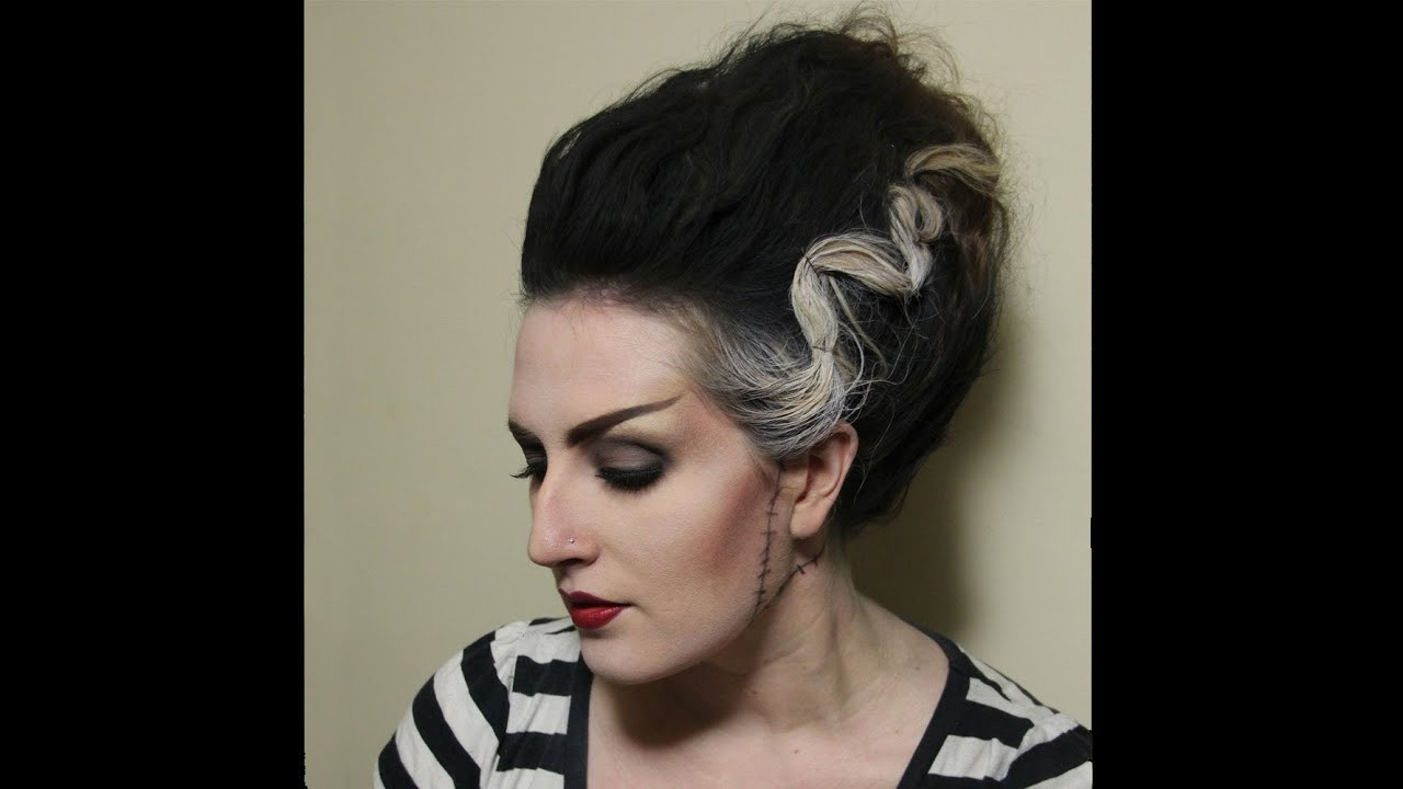 DIY Bride Of Frankenstein Hair
 10 Halloween Hairstyles