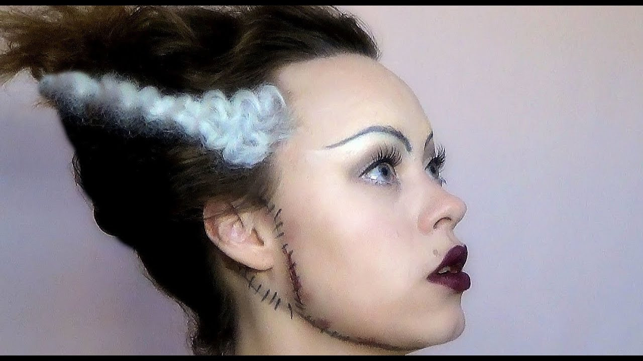 DIY Bride Of Frankenstein Hair
 Bride of Frankenstein DIY Halloween