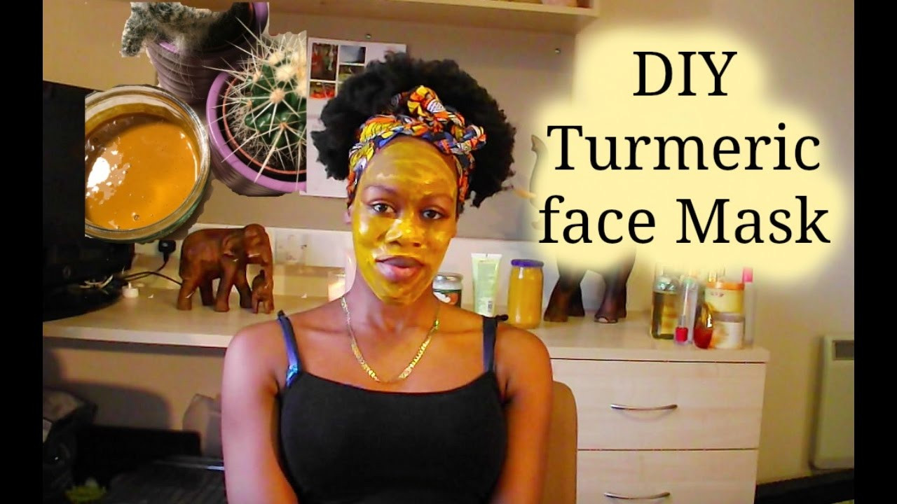 DIY Brightening Face Mask
 DIY Turmeric face mask for acne and brightening skin