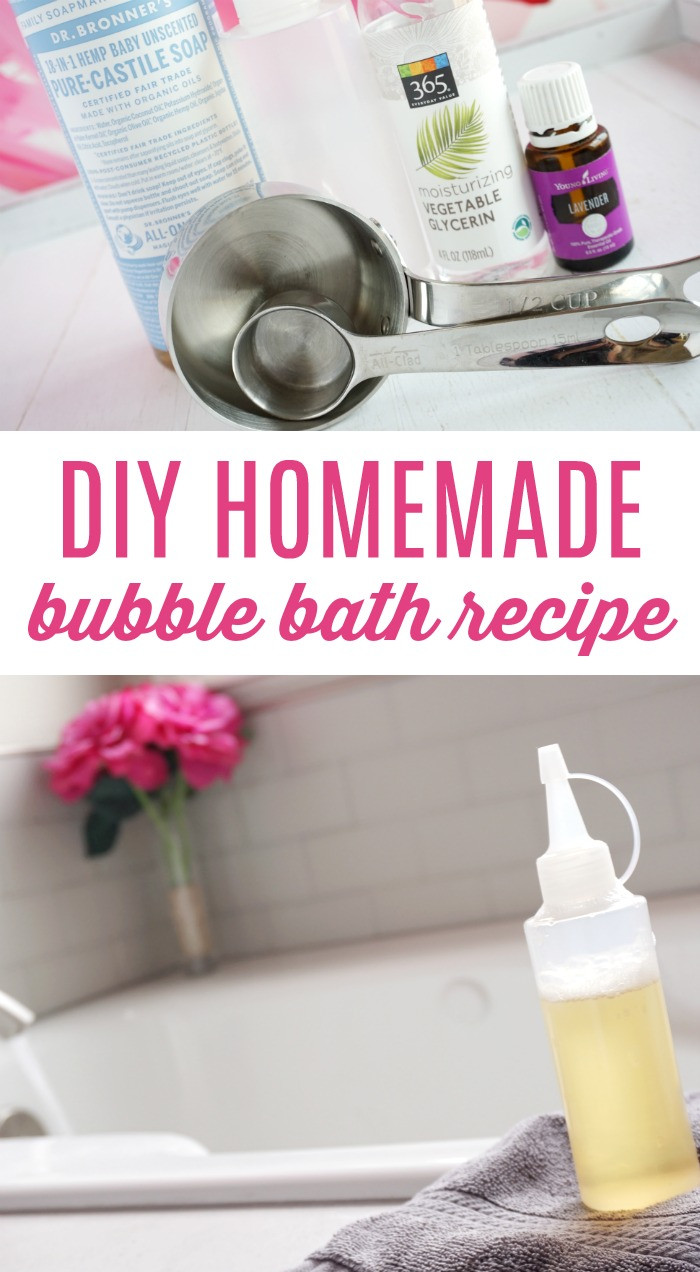 Diy Bubble Bath For Kids
 DIY Homemade Bubble Bath Recipe Lemon Peony