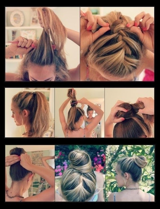 DIY Bun Hairstyle
 DIY Bun Hairstyle s and for