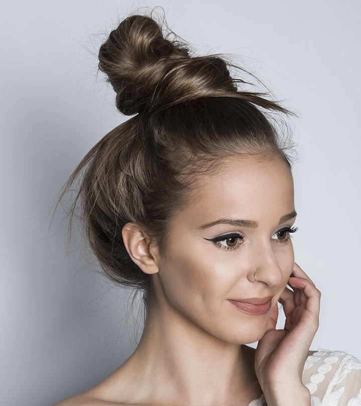 DIY Bun Hairstyle
 20 Stunningly Easy DIY Messy Buns