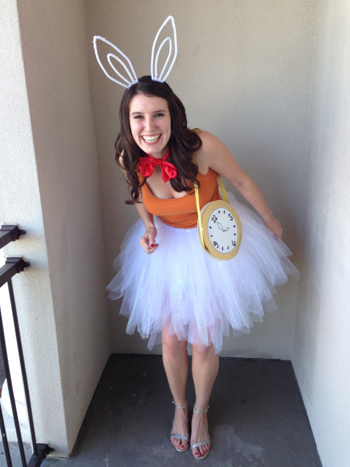 DIY Bunny Costume For Adults
 Alice in Wonderland Rabbit DIY Costume – Bunny Baubles