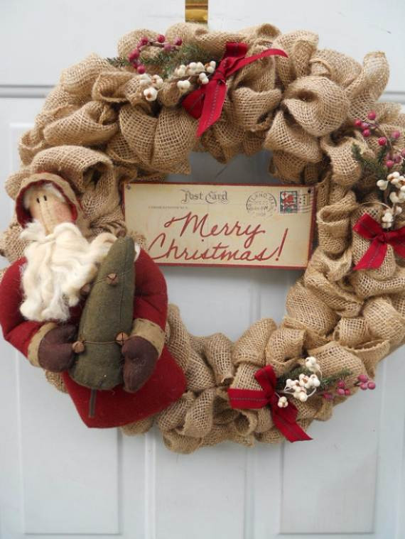DIY Burlap Christmas Wreaths
 DIY Burlap Wreath ideas for every holiday and season