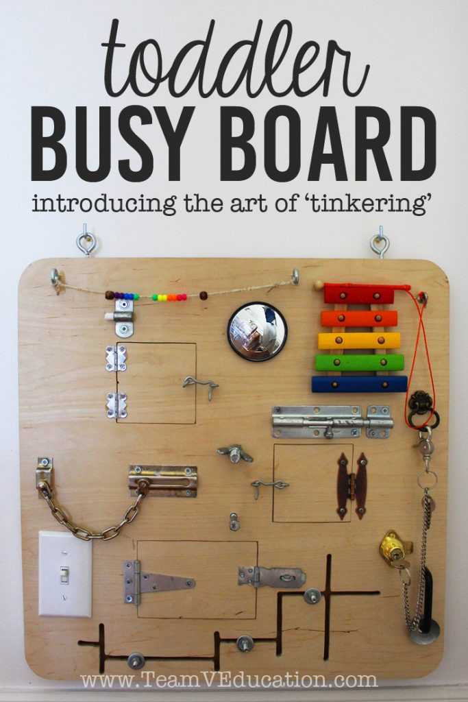 DIY Busy Board For Toddlers
 Win Parenting with the Ultimate DIY Busy Board Team V