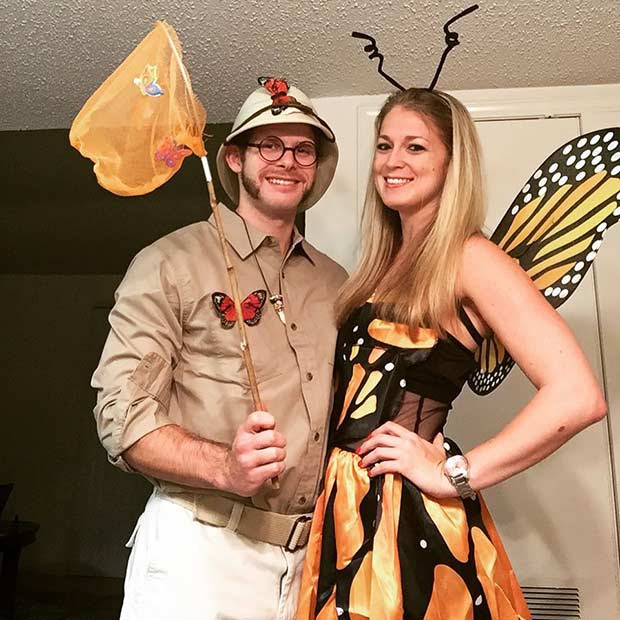 DIY Butterfly Costume For Adults
 41 DIY Couples Costumes for Halloween