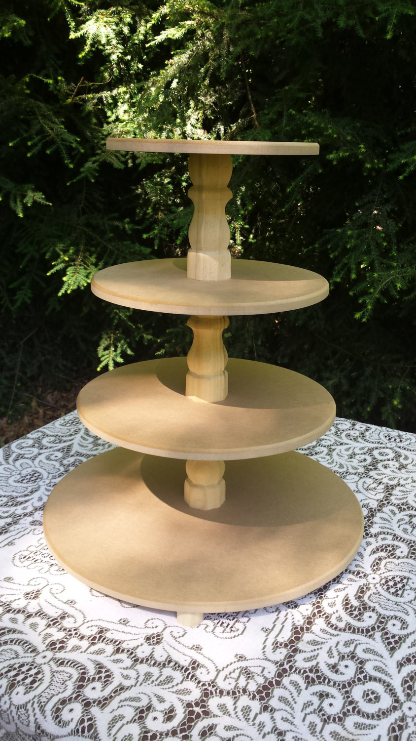 DIY Cake Stands Wedding
 Unfinished Cupcake Stand DIY Cupcake Stand Wedding Cupcake