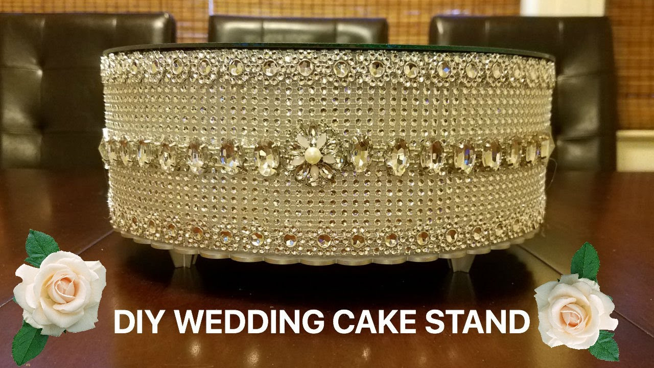 DIY Cake Stands Wedding
 DIY Wedding Cake stand