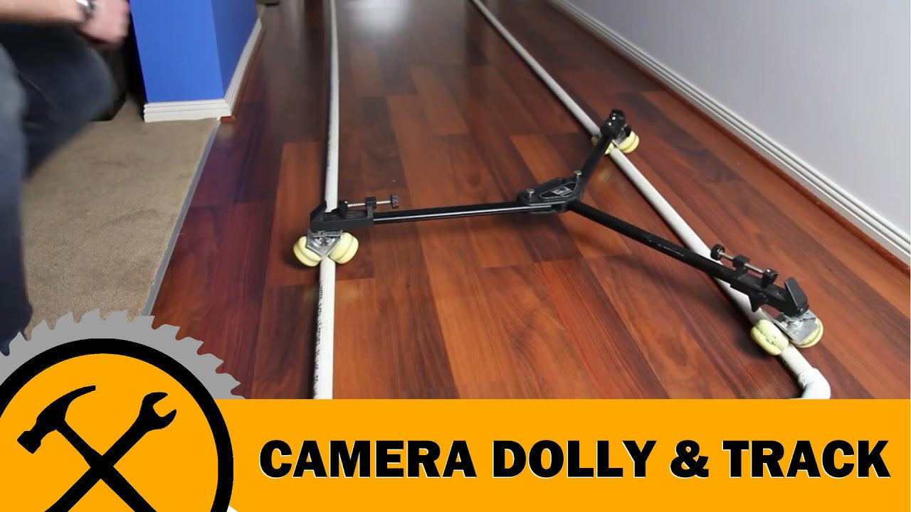 DIY Camera Dolly Track
 Awesome DIY Camera Dolly & Track for $65