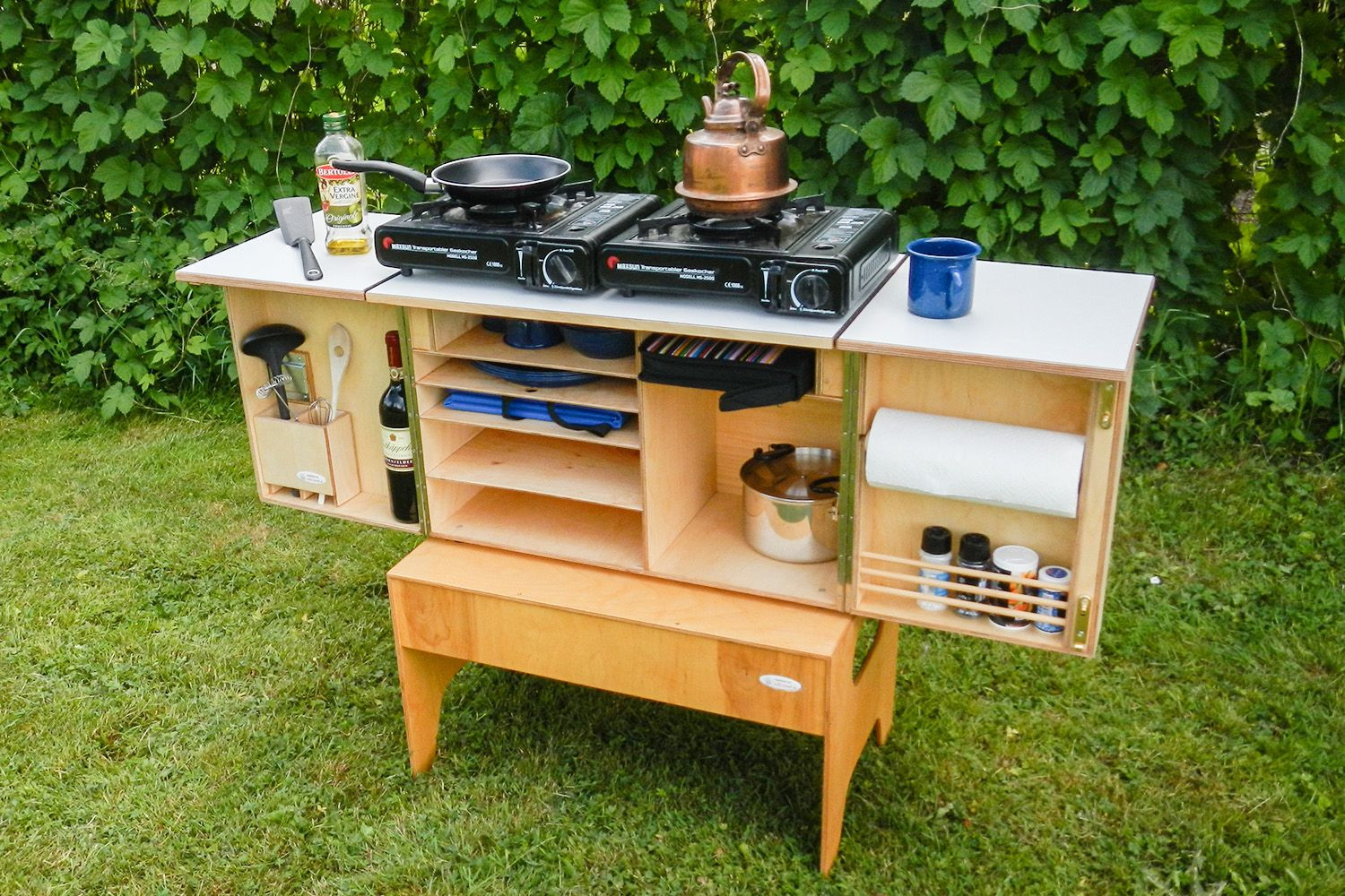DIY Camping Kitchen Box
 Camp Smarter With These Simple Hints Tips And Ideas