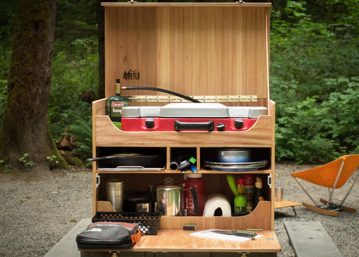 DIY Camping Kitchen Box
 How to Build Your Own Camp Kitchen Chuck Box