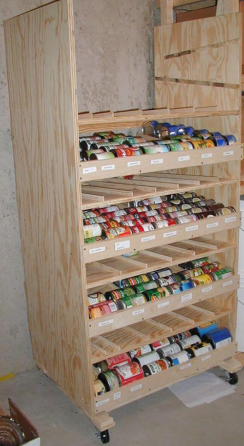 DIY Can Food Storage Rack
 My Family Survival Plan How To Make Your Own Pantry