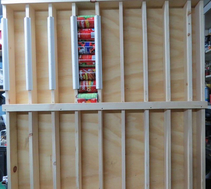 DIY Can Food Storage Rack
 DIY Rotating Canned Food System – The Owner Builder Network