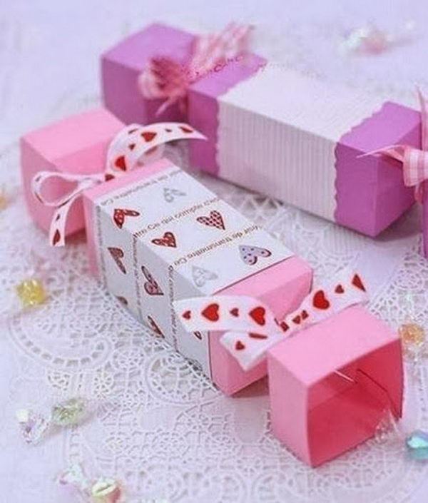 DIY Candy Boxes
 40 Creative DIY Favor Boxes Hative