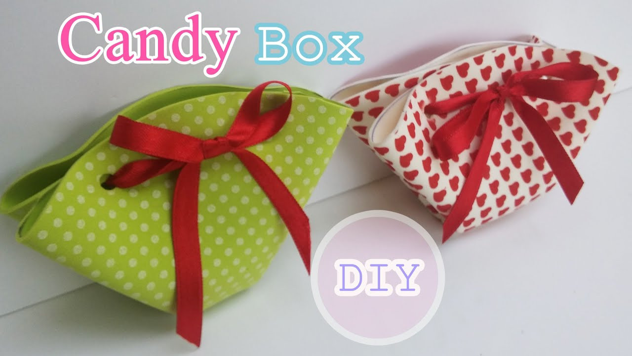 DIY Candy Boxes
 Colorful Sweet Candy Box very easy Ana