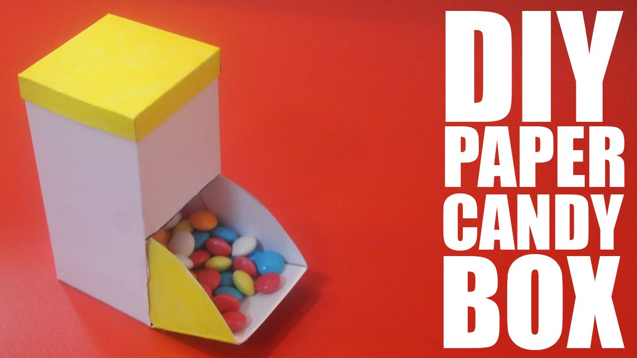 DIY Candy Boxes
 How to make a paper candy box DIY Candy box