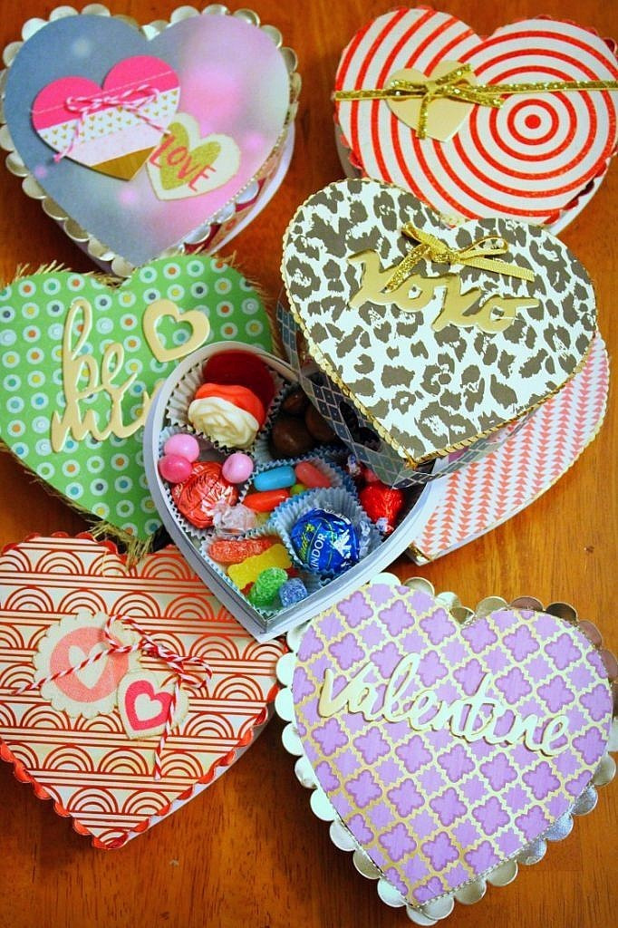 DIY Candy Boxes
 DIY Valentine s Day Heart shaped Candy Box Knock It f Kim
