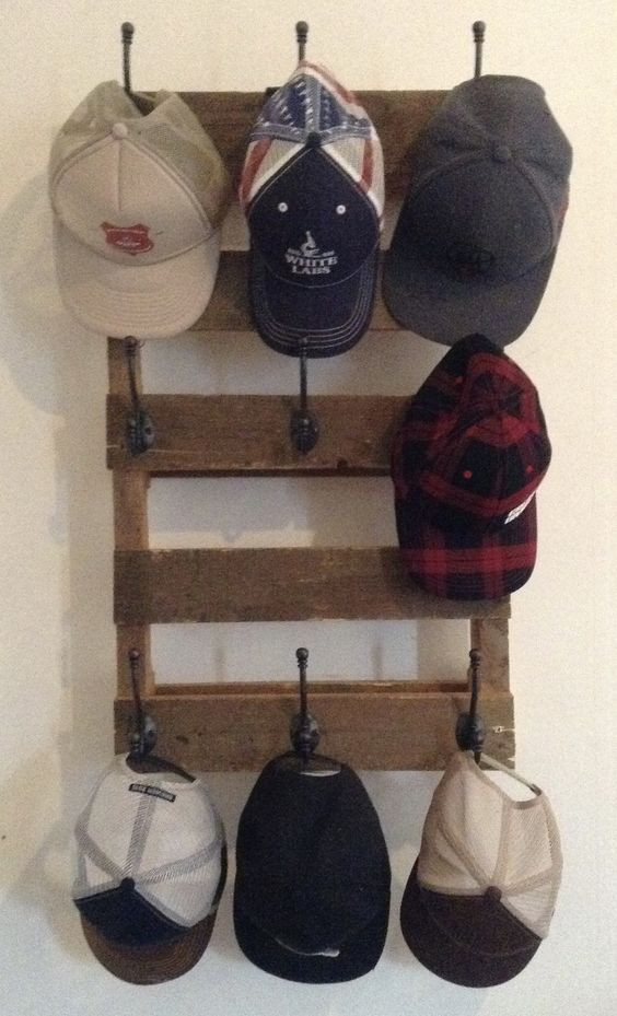 DIY Cap Rack
 15 DIY Homemade Hat Rack Ideas Simply Home