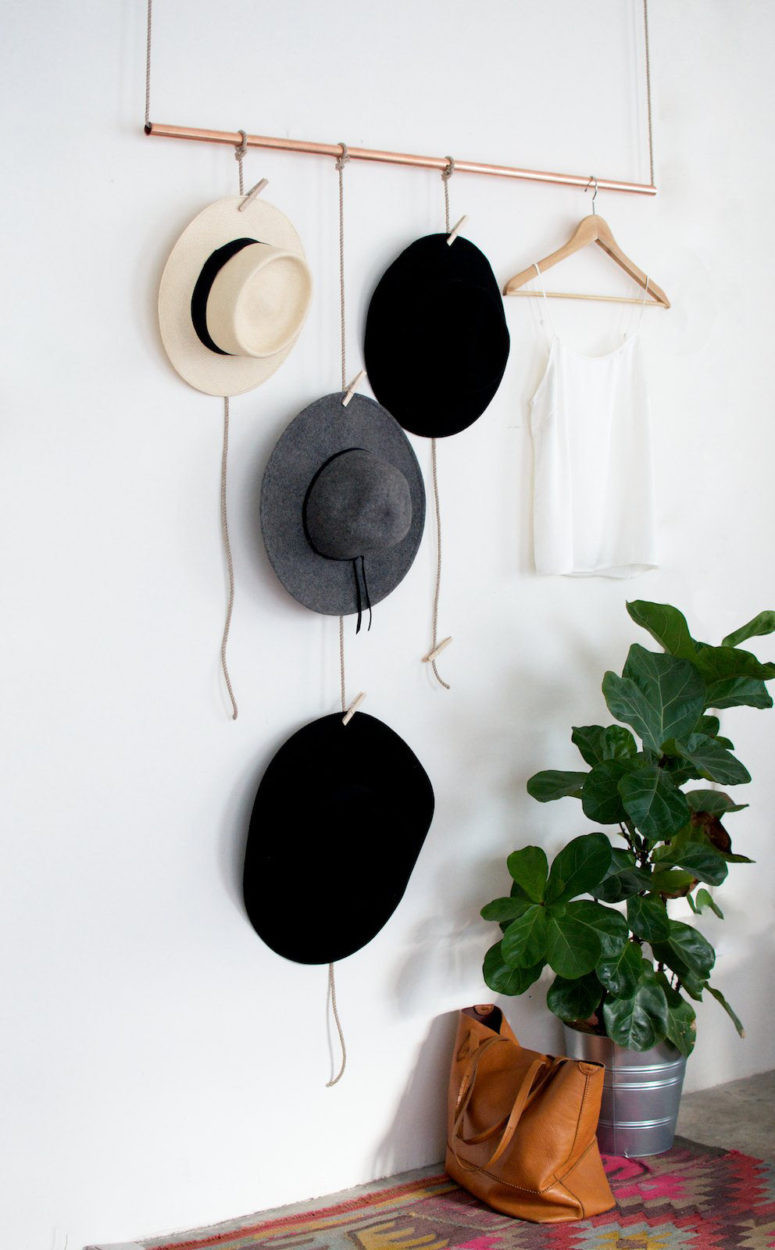 DIY Cap Rack
 9 DIY Hat And Cap Racks That Are Easy To Make Shelterness