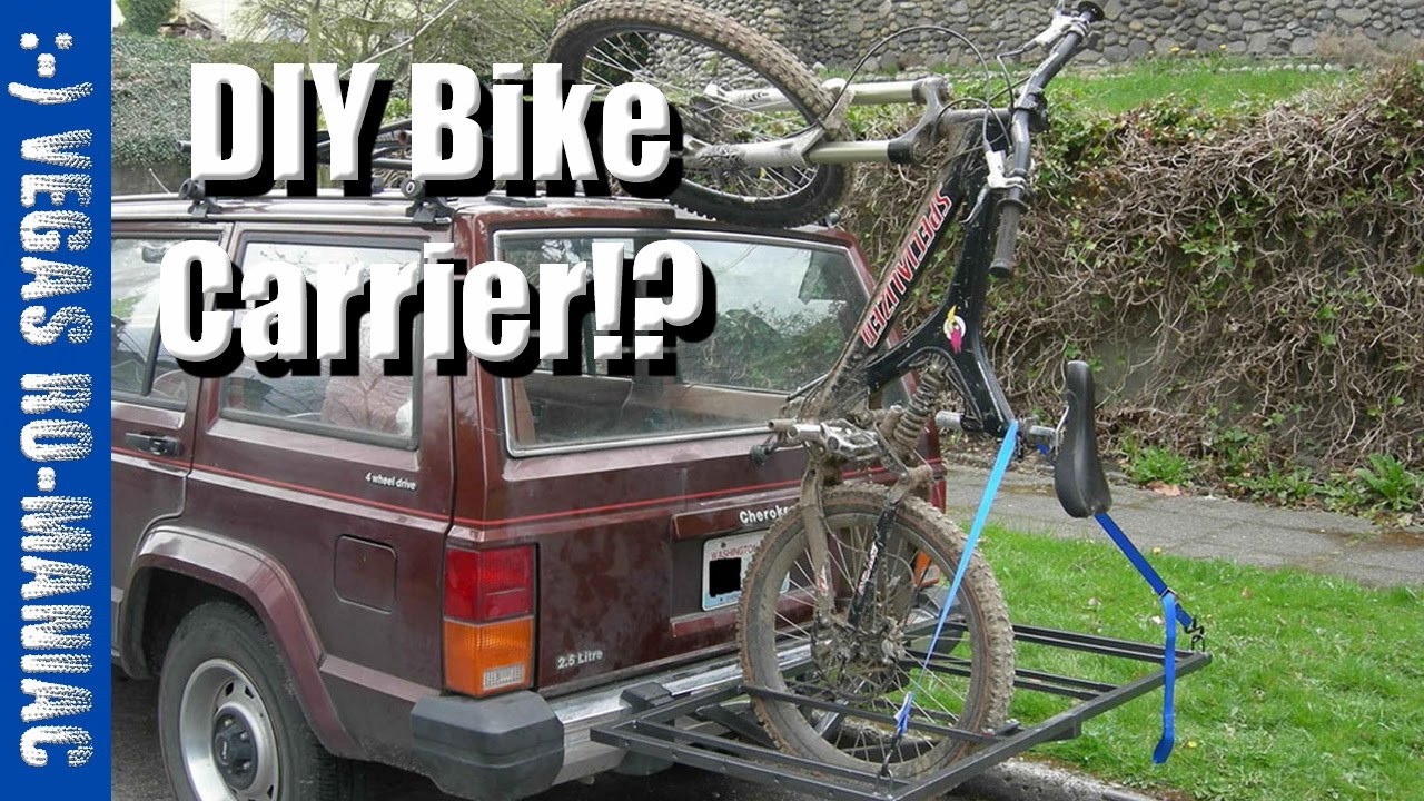 DIY Car Bike Rack
 DIY home made Bike Carrier for free