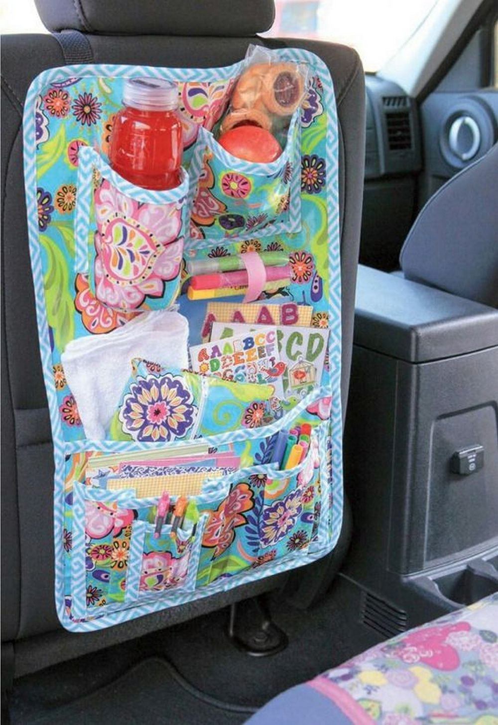 DIY Car Organizer
 DIY Back Seat Car Organizer – Craft projects for every fan