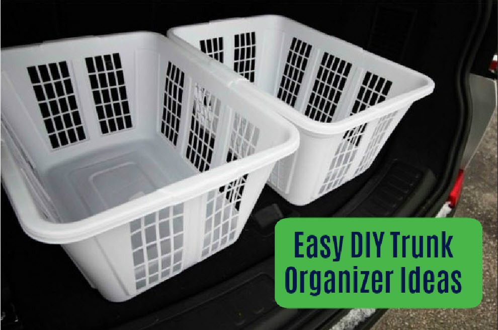 DIY Car Organizer
 DIY Trunk Organizers—How to Make a Custom Trunk Organizer