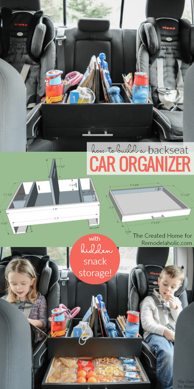 DIY Car Organizer
 Remodelaholic