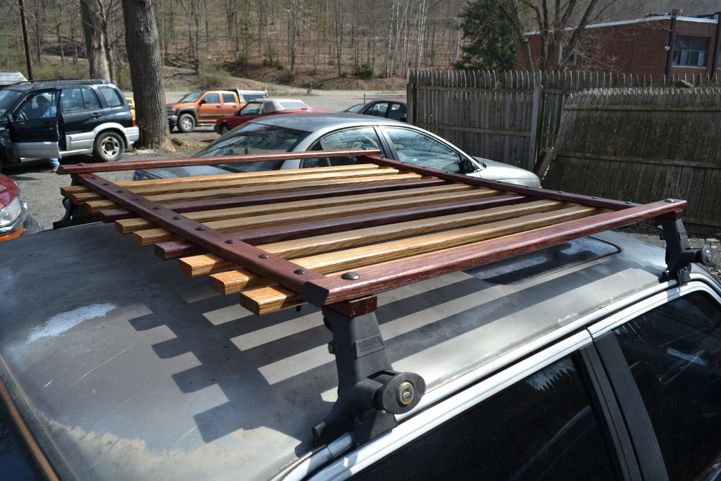 DIY Car Roof Rack
 Wooden roof rack ideas