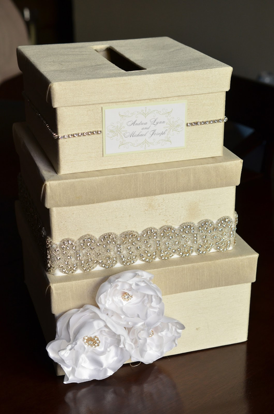 DIY Card Box
 DIY Wedding Card Box Tutorial Andrea Lynn HANDMADE